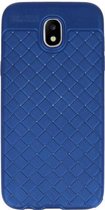 Wicked Narwal | Geweven TPU Siliconen Case voor Samsung Galaxy J5 2017 Blauw