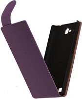 Wicked Narwal | Classic Flip Hoes voor Motorola Moto G X1032 Paars