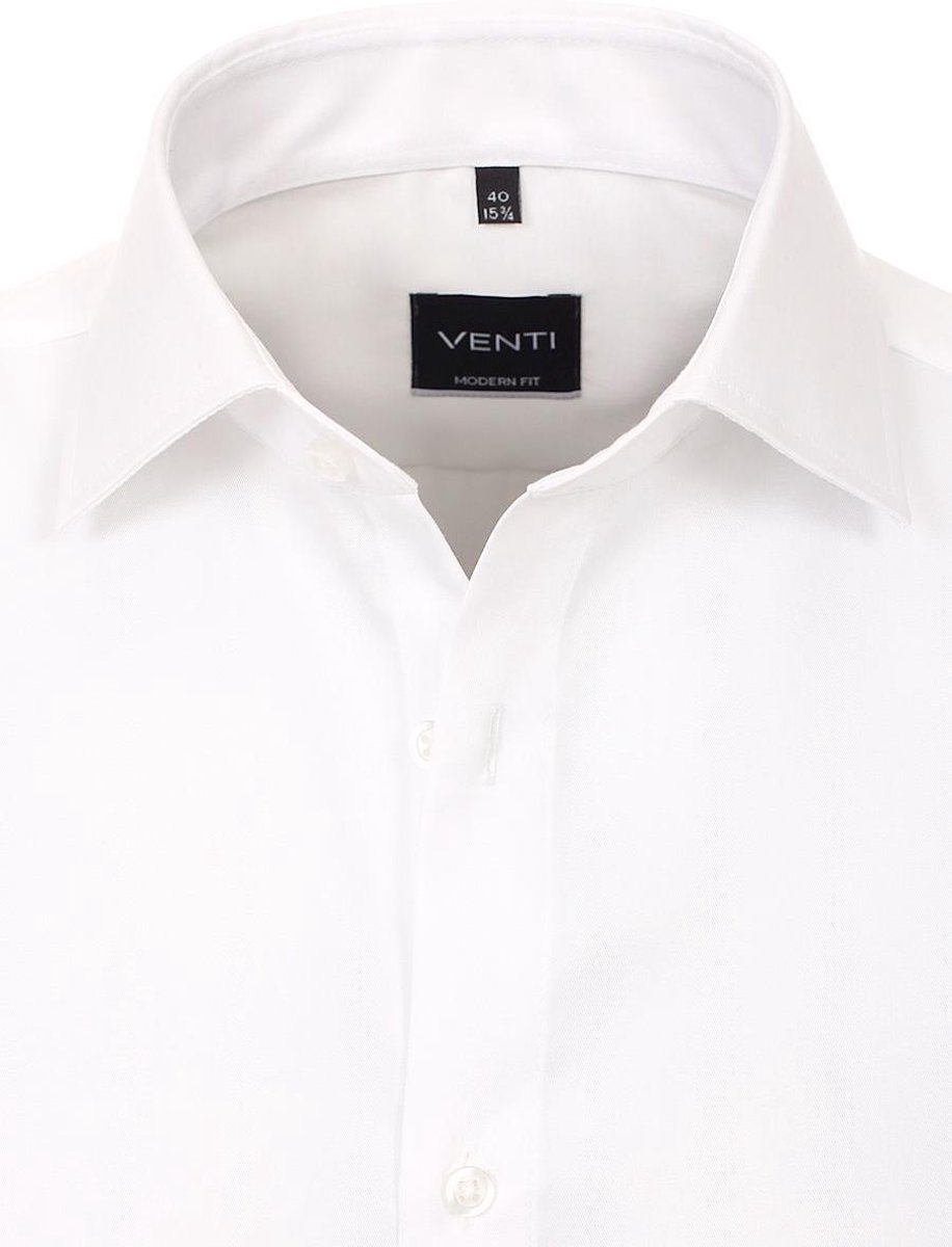 Venti Overhemd Wit Modern Fit 001880-000 - M