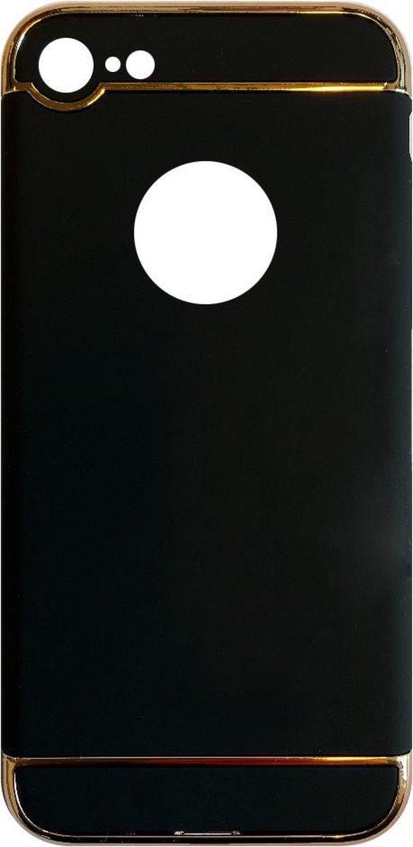 Fit Fashion - Hardcase Hoesje - Geschikt voor iPhone 7 - Zwart