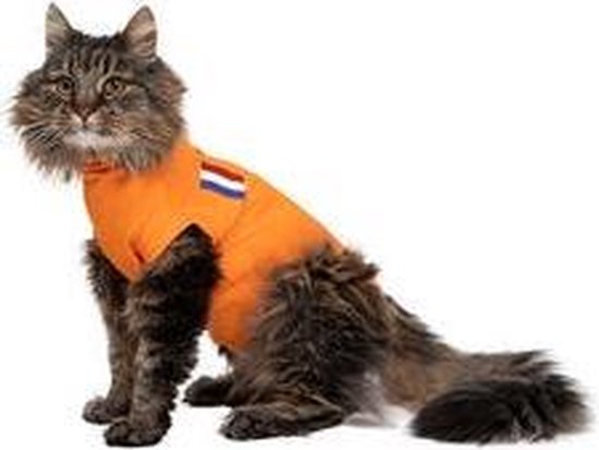 Medical Pet Shirt Kat Oranje - XXXS - Medical Pet Shirt
