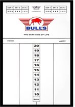 Bull's Styreen Darts Scorebord - voor darten - 60 x 30cm