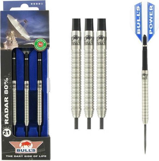 Bull's Concord 80% Tungsten Steeltip Darts (21, grams