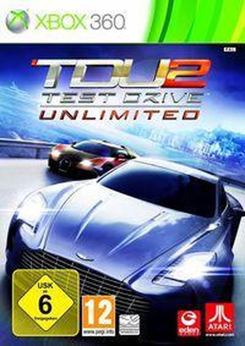 Atari Test Drive Unlimited 2  (XBox 360)