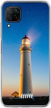 Huawei P40 Lite Hoesje Transparant TPU Case - Lighthouse #ffffff