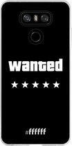 6F hoesje - geschikt voor LG G6 -  Transparant TPU Case - Grand Theft Auto #ffffff
