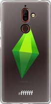 Nokia 7 Plus Hoesje Transparant TPU Case - The Sims #ffffff