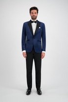 GENTS - Dinnerjacket velvet blauw Maat 52