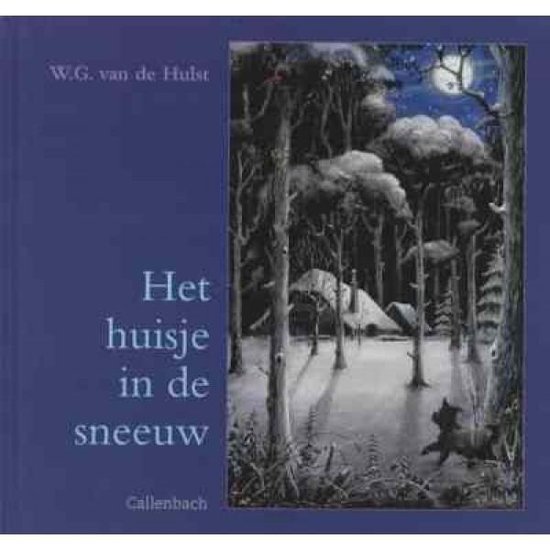 Cover van het boek 'Het huisje in de sneeuw' van W.G. van de Hulst
