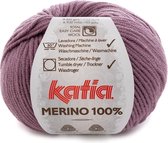 Katia Merino 100% - 80 - Pastelviolet_ - 50 gr. = 102 m.