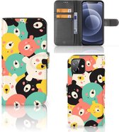 Wallet Bookcase iPhone 12 | 12 Pro (6.1") Telefoonhoesje Bears