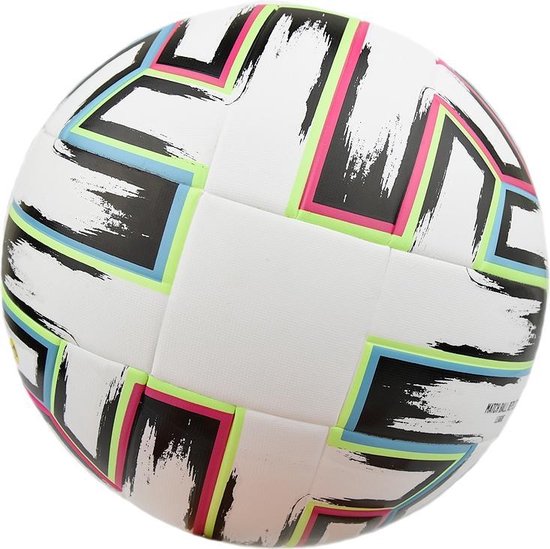 adidas VoetbalVolwassenen - wit/zwart/roze/blauw/geel Uniforia League |  bol.com