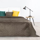 Luxe bed_Beddensprei_brulo_sprei_170X210 cm_bruin