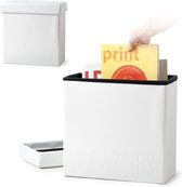 Balvi Tijdschriftenhouder En Kruk 40 Cm Pvc Wit