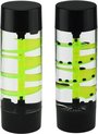 Afbeelding van het spelletje Groen en zwart Spiral Liquid Timer- Sensorich- Visueel- Zintuiglijk