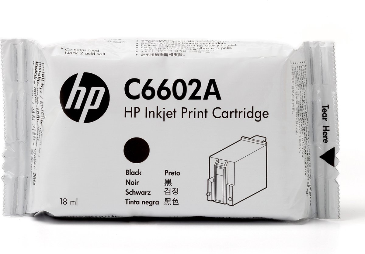 HP C6602A - Inktcartridge / Zwart