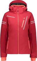 CMP Jacket Zip Hood Women - Magenta red - Wintersport - Jassen - Ski Jassen