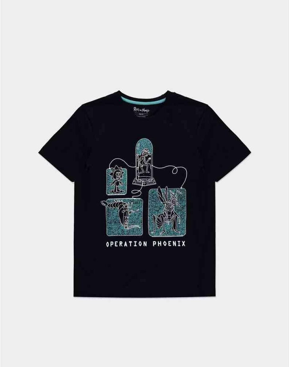 Rick Morty Operation Phoenix Mens TShirt XL