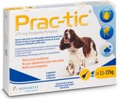 Prac-Tic Anti vlooienmiddel Prac-Tic M 11 - 22 kg - 6 pipetten