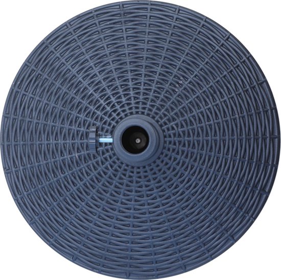 Outsunny Granieten parasolvoet, 28 kg, wielen, voor parasolpalen van 32/38/48 mm, Grijs
