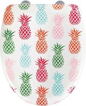 Wenko Wc-bril Ananas 38 X 45 Cm Duroplast