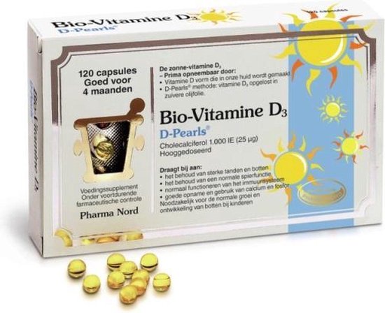 Pharma Nord Bio Vitamine D3 - 120 Capsules - Vitaminen | bol.com