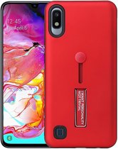 EmpX Telefoonhoesje - Back Cover - Geschikt Voor Samsung Galaxy A10 - Rood