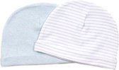 Minoti | 2-pack Baby Beanie Mutsjes | 6-9 mnd