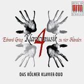 Edvard Grieg: Klaviermusik Zu Vier Handen (Das Kolner Klavier-Duo