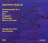 Scelsi: Streichquartett no 4, Elohim, Duo etc / Hans Zender, Klangforum Wien