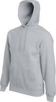 Fruit Of The Loom Heren Premium 70/30 Sweatshirt Capuchon / Hoodie (Heather Grijs)