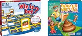 Spellenbundel - Bordspel - 2 Stuks - Wie Is Het? & Trap Er Niet In