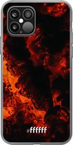 6F hoesje - geschikt voor iPhone 12 - Transparant TPU Case - Hot Hot Hot #ffffff