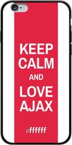 iPhone 6s Hoesje TPU Case - AFC Ajax Keep Calm #ffffff