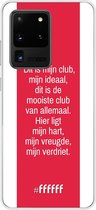 Samsung Galaxy S20 Ultra Hoesje Transparant TPU Case - AFC Ajax Dit Is Mijn Club #ffffff