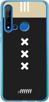 Huawei P20 Lite (2019) Hoesje Transparant TPU Case - AFC Ajax Uitshirt 2018-2019 #ffffff