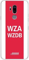 LG G7 ThinQ Hoesje Transparant TPU Case - AFC Ajax - WZAWZDB #ffffff