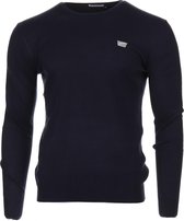 Antony Morato Trui Knitted Metal Logo Blue Ink