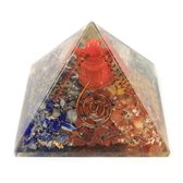 Grote Orgonite Piramide - Ganesh - 7.5x7.5x6.5cm - Spirituele Decoratie - Edelstenen & Mineralen