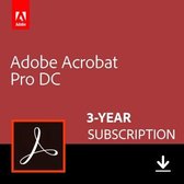 Adobe Acrobat Pro DC - 1 Apparaat - 3 Jaar - Multi Languages - Windows / Mac Download