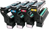 Print-Equipment Toner cartridge / Alternatief voordeel pakket Konica Minolta 5430DL zwart, rood, geel, blauw