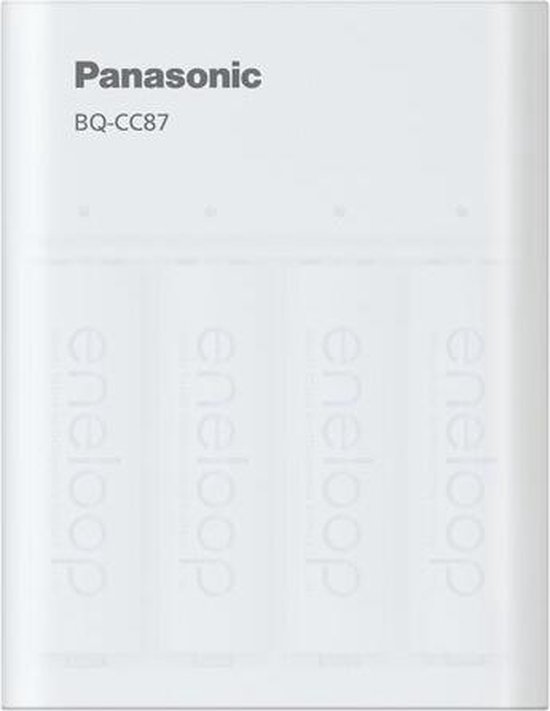 Panasonic BQ-CC87 Incl. oplaadbare batterijen NiMH AAA (potlood), AA... bol.com