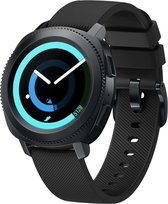 watchbands-shop.nl bandje - Samsung Gear Sport/Galaxy Watch (42mm) - Zwart - S