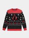 Assassin's Creed - Logo Kersttrui - 2XL - Zwart/Rood