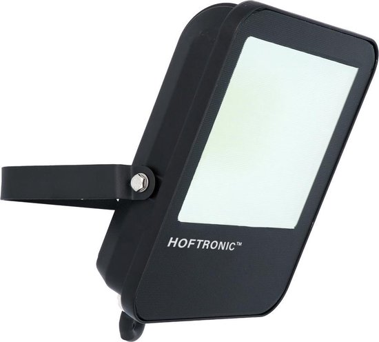 HOFTRONIC - Luxor - LED breedstraler - 30 Watt - 160 lm/W 4800 lumen - 4000K Neutraal wit licht - IP65 Waterdicht - LED Schijnwerper met LumiLeds - Extreem efficiënt - 5 jaar garantie - LED Floodlight