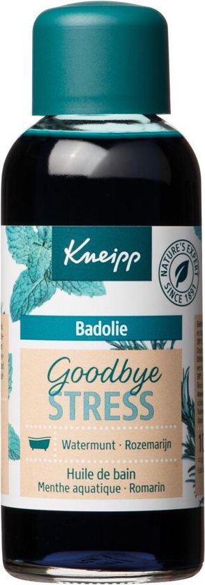 een kopje Samengroeiing Merchandiser 6x Kneipp Badolie Goodbye Stress 100 ml | bol.com