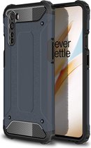 Armor Hybrid Back Cover - OnePlus Nord Hoesje - Donkerblauw