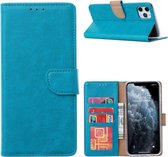 iPhone 12 Pro Max - Bookcase Turquoise - portemonee hoesje
