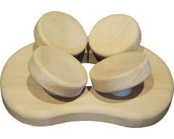 Halu ergonomische hoofdsteun voor Sauna - Rond - Aspen