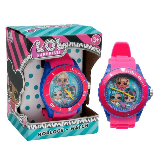 LOL Surprise Horloge voor meiden analoog - L.O.L. Surprise Watch